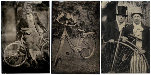 bicycle tintypes